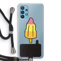 Raketijsje: Samsung Galaxy A32 4G Transparant Hoesje met koord