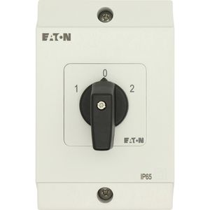 Eaton T3-3-8401/I2 elektrische schakelaar Tuimelschakelaar 3P Zwart, Wit