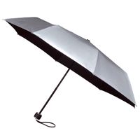 miniMAX Opvouwbare Paraplu met Handopening Ø 100 cm Zilver - thumbnail