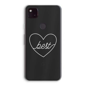 Best heart pastel: Google Pixel 4a 5G Transparant Hoesje