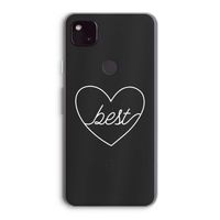 Best heart pastel: Google Pixel 4a 5G Transparant Hoesje