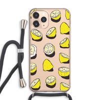 When Life Gives You Lemons...: iPhone 11 Pro Max Transparant Hoesje met koord