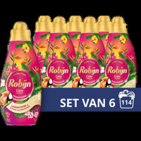 Robijn Wasmiddel Tropical 6 x 665ML bij Jumbo