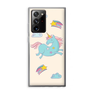 Vliegende eenhoorn: Samsung Galaxy Note 20 Ultra / Note 20 Ultra 5G Transparant Hoesje