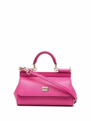 Dolce & Gabbana petit sac à main Sicily - Rose
