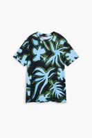 T-shirt met korte mouwen jungle - BLUE - S T-shirt met korte mouwen jungle - BLUE - S