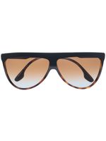 Victoria Beckham Eyewear lunettes de soleil à monture oversize - Noir