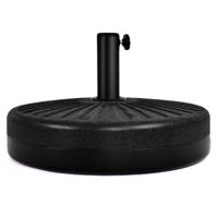 23L Ronde Water Gevulde Patio Parasolvoet φ51cm Zwaargewicht Standaardzelf-Vulbare Buiten Markt Paraplu Houder