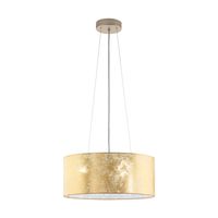 EGLO Viserbella Hanglamp - E27 - Ø 53 cm - Champagne/Goud - thumbnail