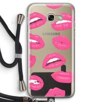 Bite my lip: Samsung Galaxy A5 (2017) Transparant Hoesje met koord