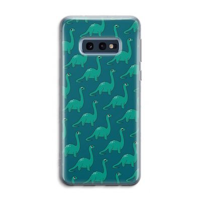 Diplodocus: Samsung Galaxy S10e Transparant Hoesje