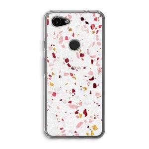 Terrazzo N°9: Google Pixel 3a Transparant Hoesje