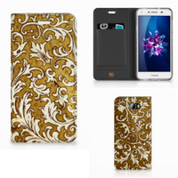 Telefoon Hoesje Huawei Y5 2 | Y6 Compact Barok Goud