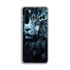 Darkness Lion: OnePlus Nord Transparant Hoesje