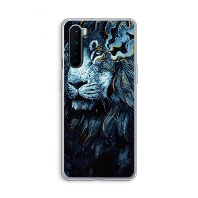 Darkness Lion: OnePlus Nord Transparant Hoesje