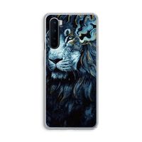 Darkness Lion: OnePlus Nord Transparant Hoesje