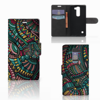LG Spirit Telefoon Hoesje Aztec - thumbnail