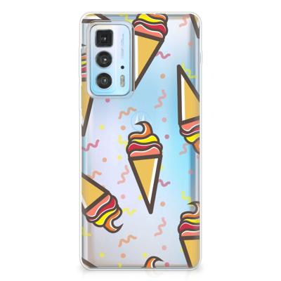 Motorola Edge 20 Pro | Siliconen Case | Icecream