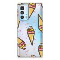 Motorola Edge 20 Pro | Siliconen Case | Icecream