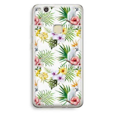 Gele kuif: Huawei Ascend P10 Lite Transparant Hoesje