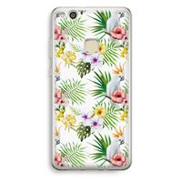 Gele kuif: Huawei Ascend P10 Lite Transparant Hoesje