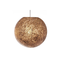 Hanglamp Wangi Gold Ball in twee maten