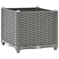 VidaXL Plantenbak verhoogd 40x40x38 cm polypropeen VidaXL Plantenbak verhoogd 40x40x38 cm polypropeen