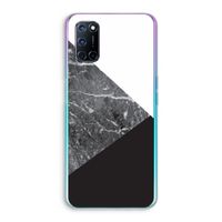 Combinatie marmer: Oppo A72 Transparant Hoesje