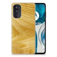 Motorola Moto G52/G82 | Bumper Hoesje | Licht Hout