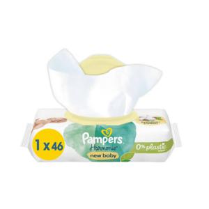 Pampers - Harmonie New Baby - Billendoekjes - 46 doekjes - 1 x 46