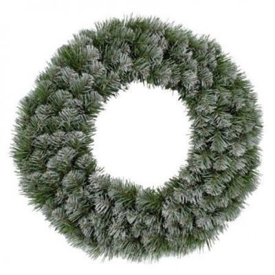 Colorado krans groen frosted d90 cm - Triumph tree