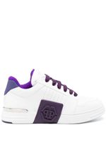 Philipp Plein baskets Royal Street à logo embossé - Blanc - thumbnail