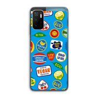 Fruitsticker: Xiaomi Poco M3 Pro 5G Transparant Hoesje