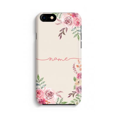 Rozen: Volledig geprint iPhone SE 2020 Hoesje