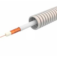 Flexibele Buis met Coax - Voorbedrade Flexbuis - 1x Coax Kabel - 16mm - 100 Meter