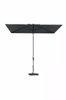 Parasol Mikros luxe 200x300 cm grijs - thumbnail