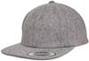 Flexfit FX6502MC Melton Cap - Grey - One Size