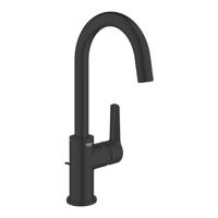 Wastafelmengkraan Grohe QuickFix Start L-Size Met Waste Mat Zwart