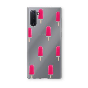 Waterijsje: Samsung Galaxy Note 10 Transparant Hoesje