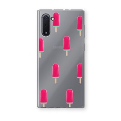 Waterijsje: Samsung Galaxy Note 10 Transparant Hoesje
