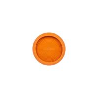 Voerbak voor honden Lickimat Orange Rubber Modern