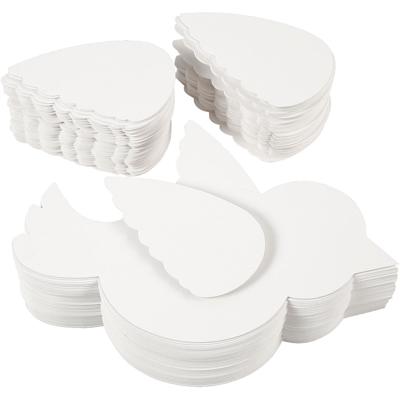 Creativ Company Vogel, l: 25 cm, 400 gr, wit, 100 set/ 1 doos