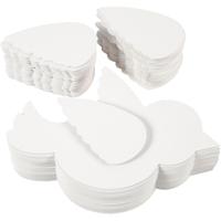 Creativ Company Vogel, l: 25 cm, 400 gr, wit, 100 set/ 1 doos