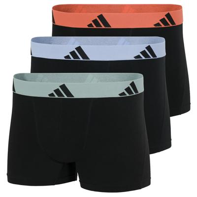 Adidas Boxers - Trunk flex cotton 3-pack zwart