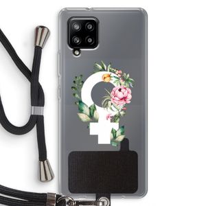 Venus: Samsung Galaxy A42 5G Transparant Hoesje met koord