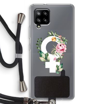 Venus: Samsung Galaxy A42 5G Transparant Hoesje met koord