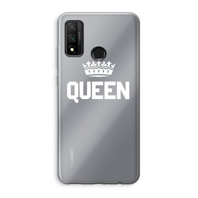 Queen zwart: Huawei P Smart (2020) Transparant Hoesje