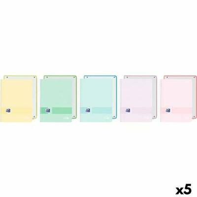Boek over Ringen Oxford EUROPEANBOOK 1 LIVE&GO Multicolour A4 80 Lakens (5 Stuks)