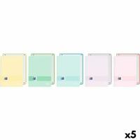 Boek over Ringen Oxford EUROPEANBOOK 1 LIVE&GO Multicolour A4 80 Lakens (5 Stuks)