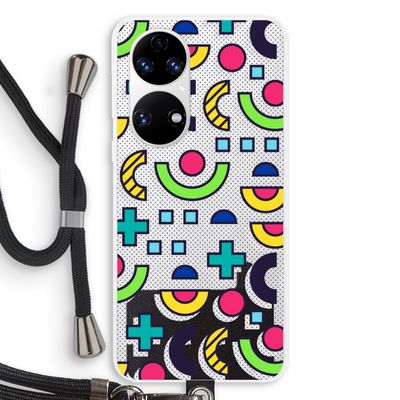 8-bit N°6: Huawei P50 Transparant Hoesje met koord
